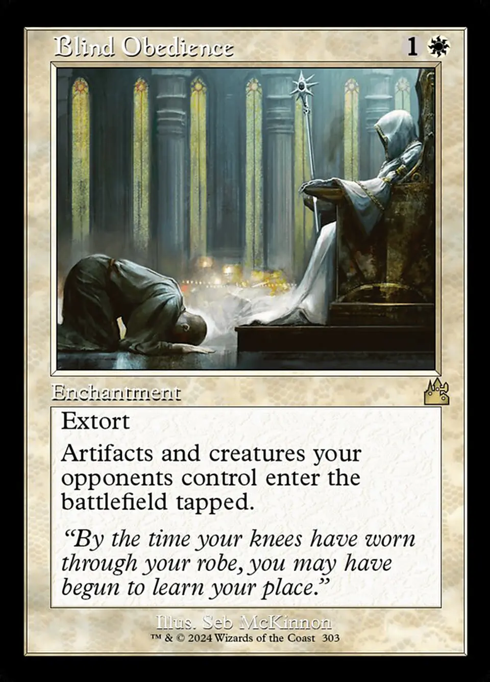 Blind Obedience (Retro Frame) 1