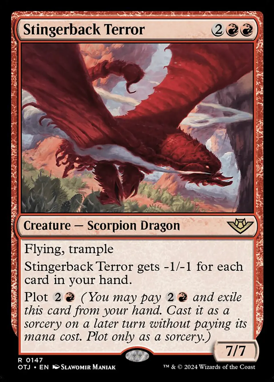 Stingerback Terror 1
