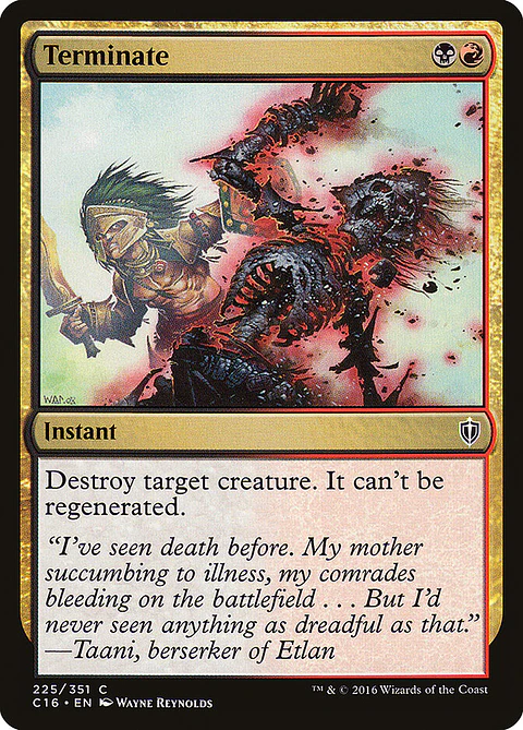 Terminate
