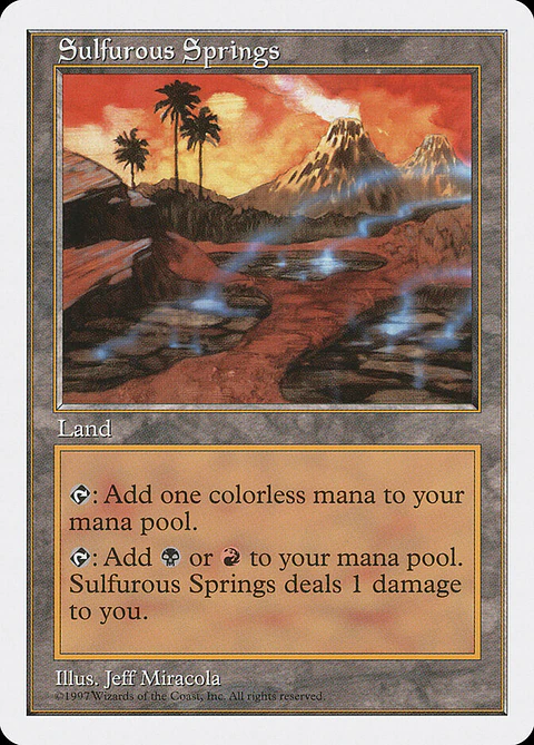 Sulfurous Springs (Retro Frame)