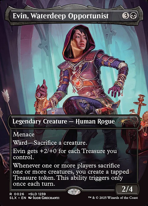 Evin, Waterdeep Opportunist (Borderless)