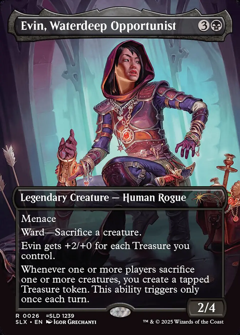 Evin, Waterdeep Opportunist (Borderless) 1