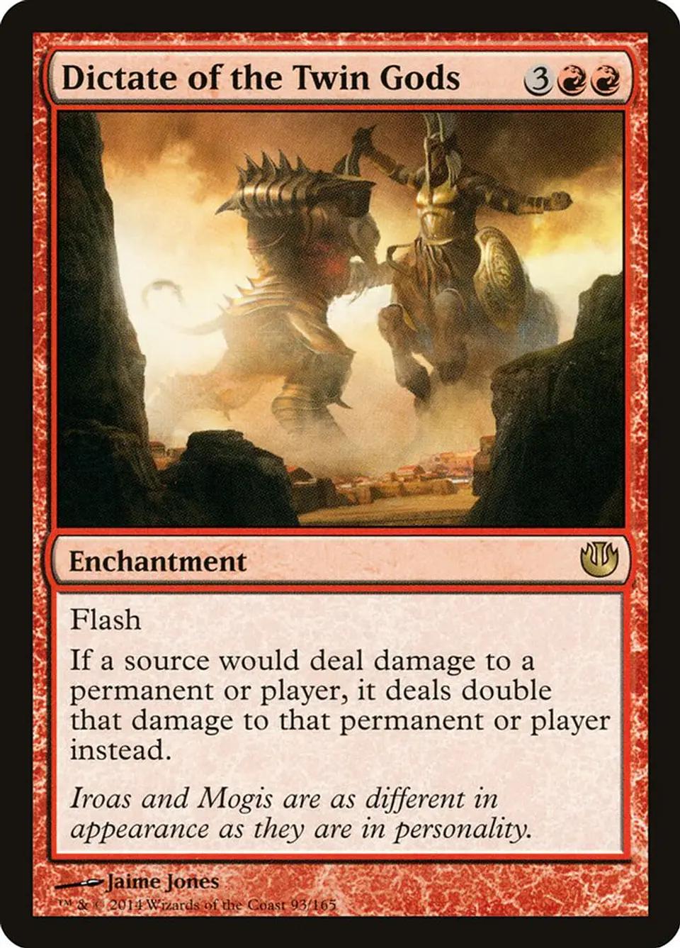 Dictate of the Twin Gods 1
