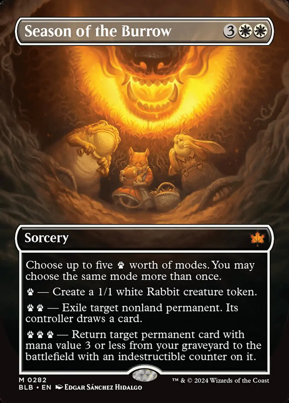 Season of the Burrow (Borderless) 1
