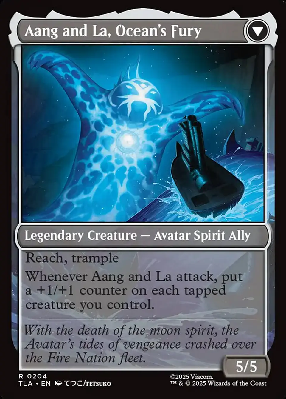 Aang, Swift Savior // Aang and La, Ocean's Fury 2