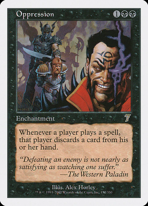 Oppression (Retro Frame)