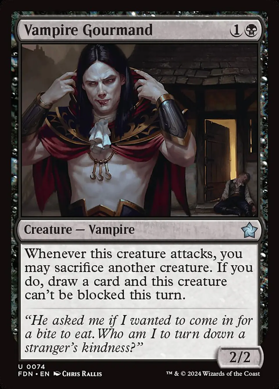 Vampire Gourmand 1