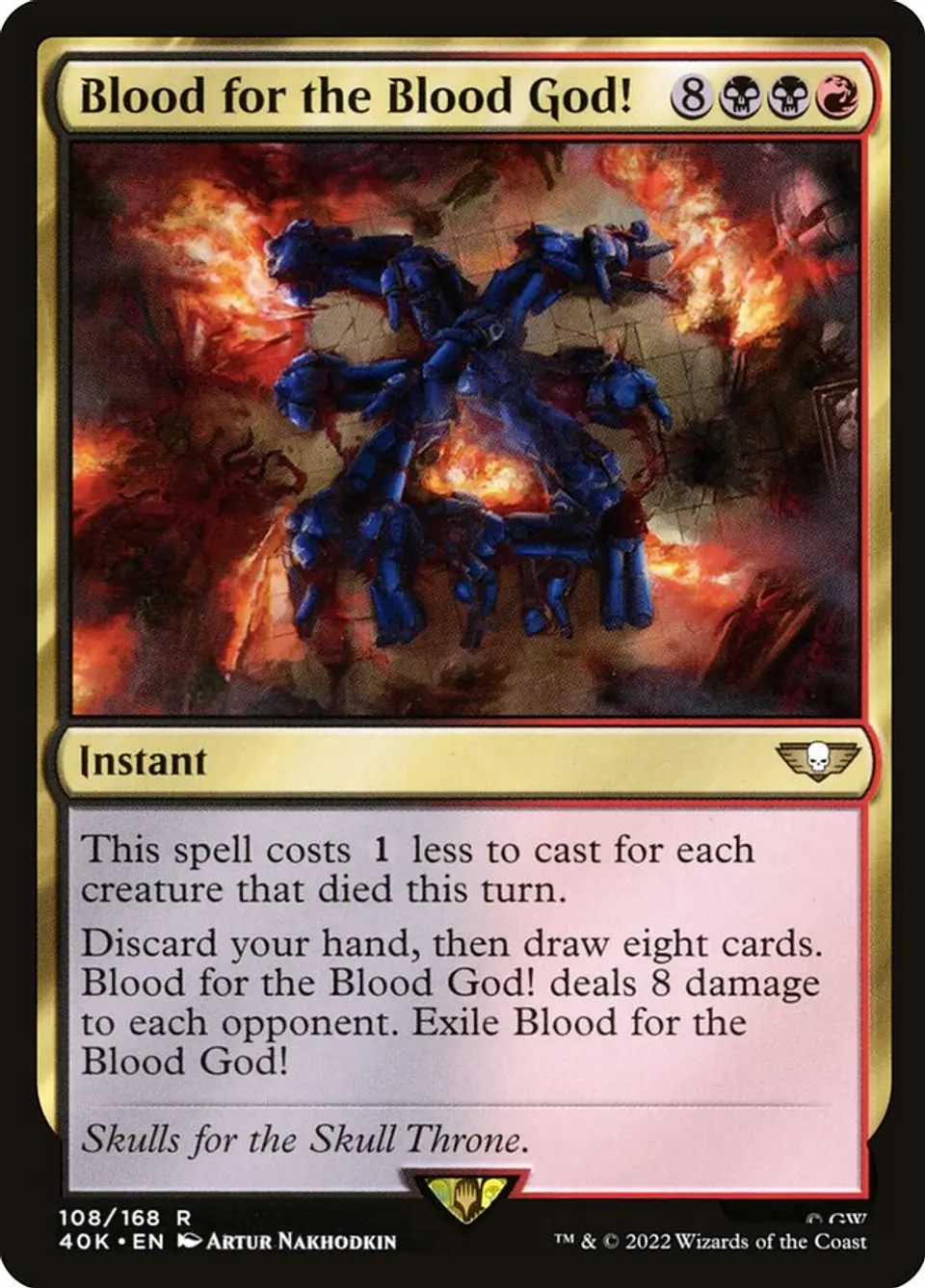 Blood for the Blood God! 1