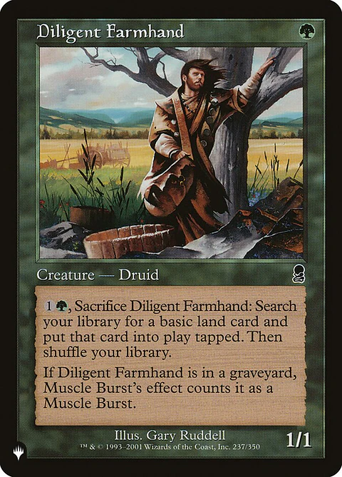 Diligent Farmhand (The List)