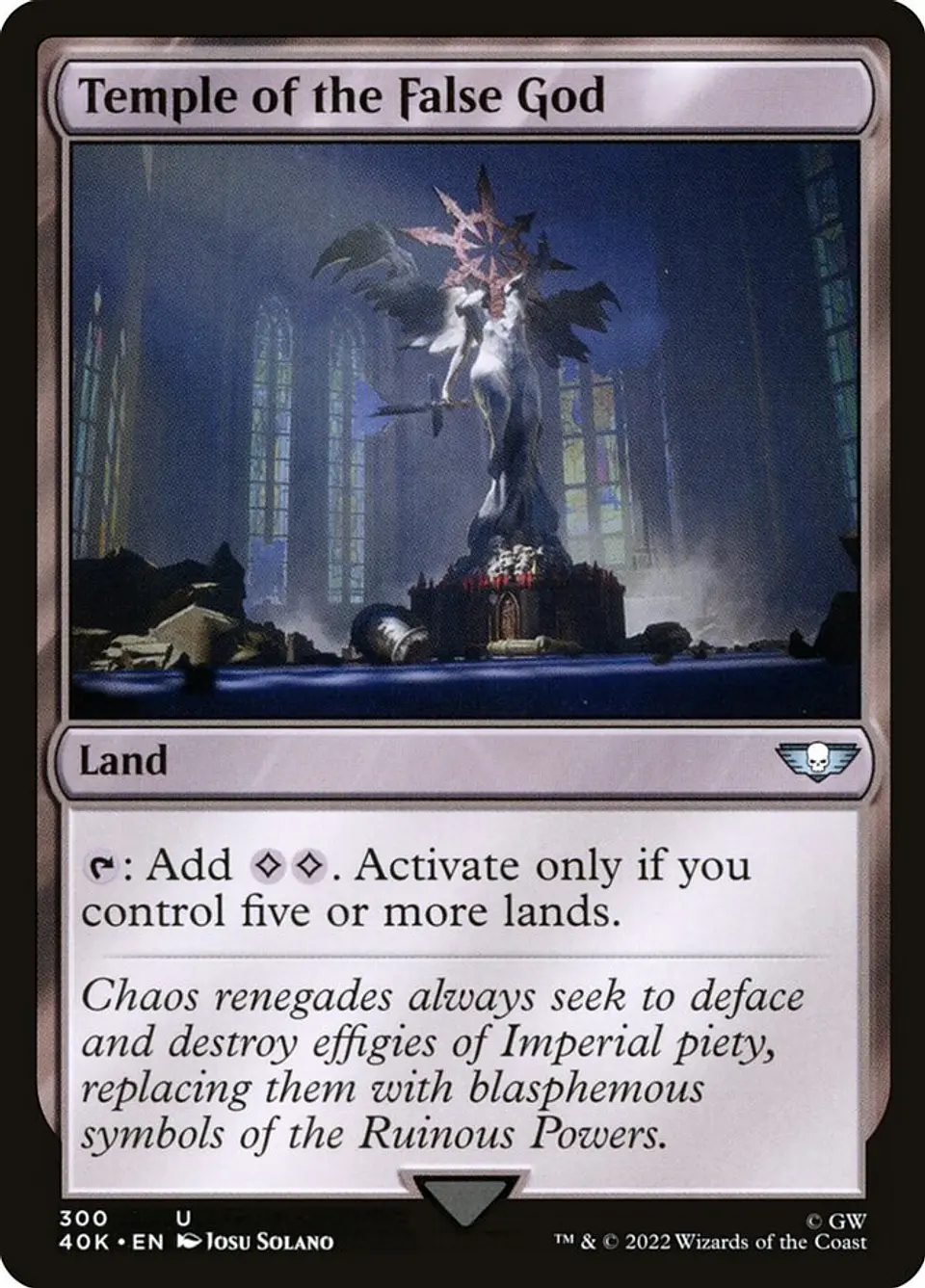 Temple of the False God 1