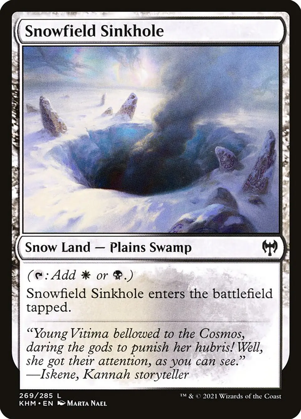 Snowfield Sinkhole 1
