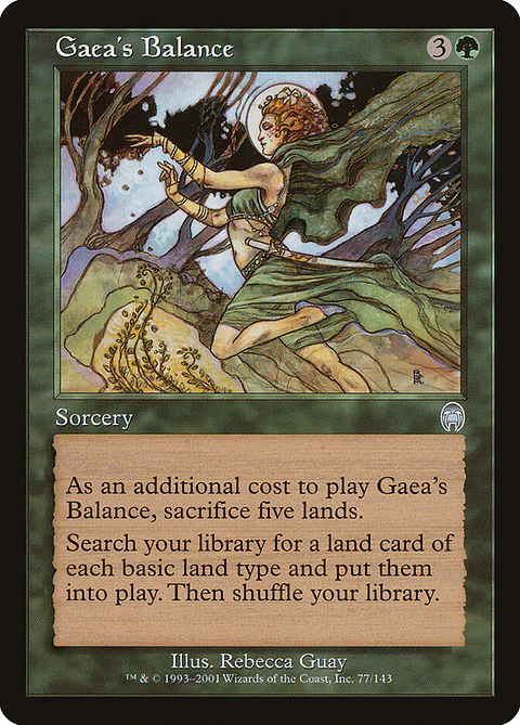 Gaea's Balance (Retro Frame)