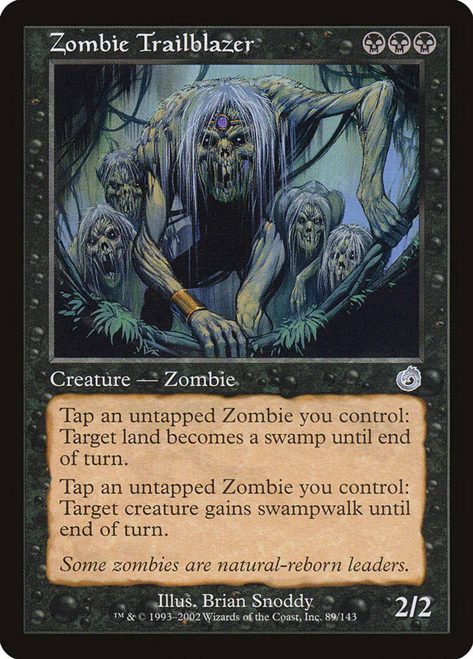 Zombie Trailblazer (Retro Frame) 1