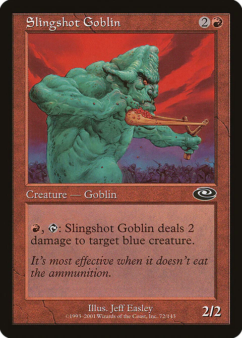 Slingshot Goblin (Retro Frame)