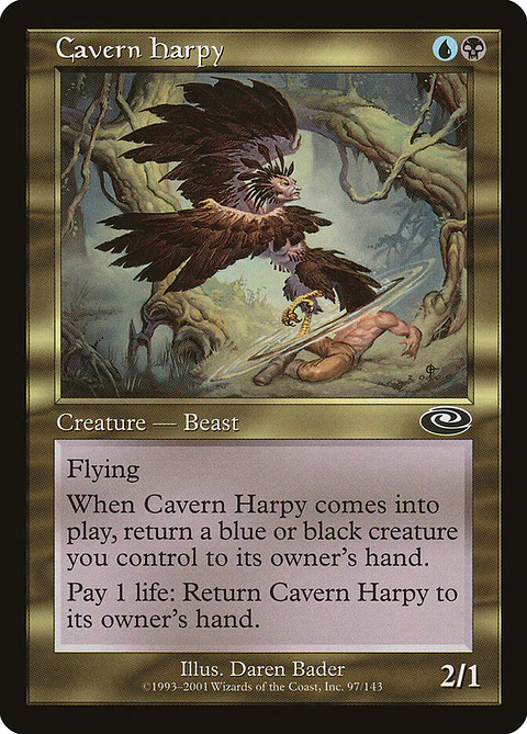 Cavern Harpy (Retro Frame)