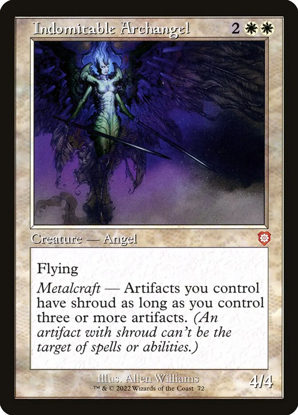 Indomitable Archangel (Retro Frame) 1