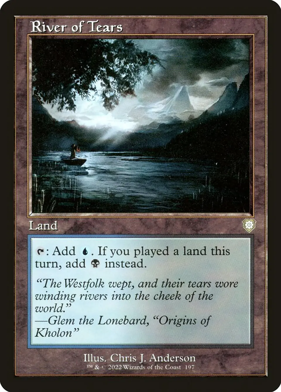 River of Tears (Retro Frame) 1
