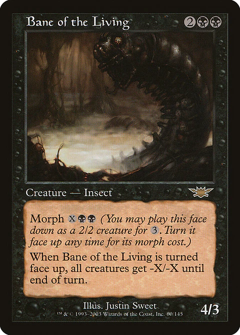 Bane of the Living (Retro Frame)