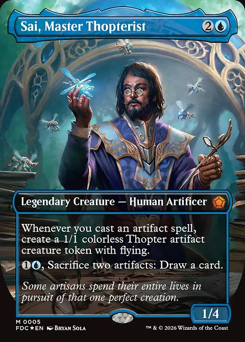 Sai, Master Thopterist (Borderless)