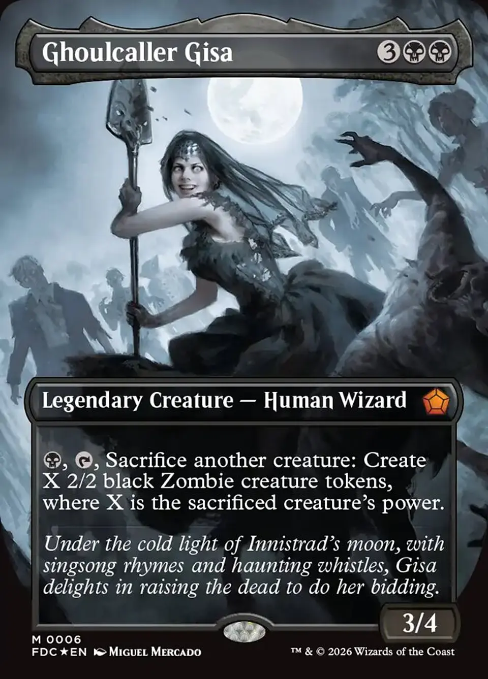 Ghoulcaller Gisa (Borderless) 1