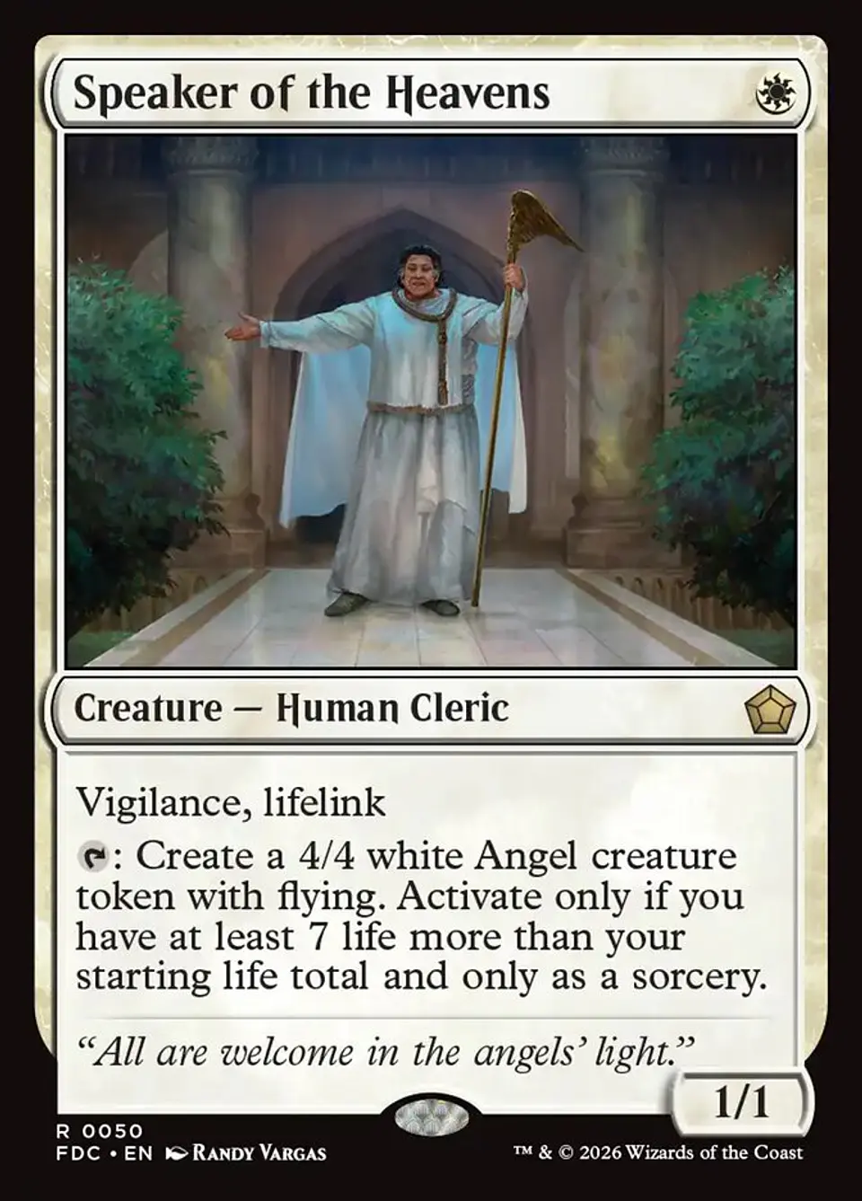 Speaker of the Heavens 1