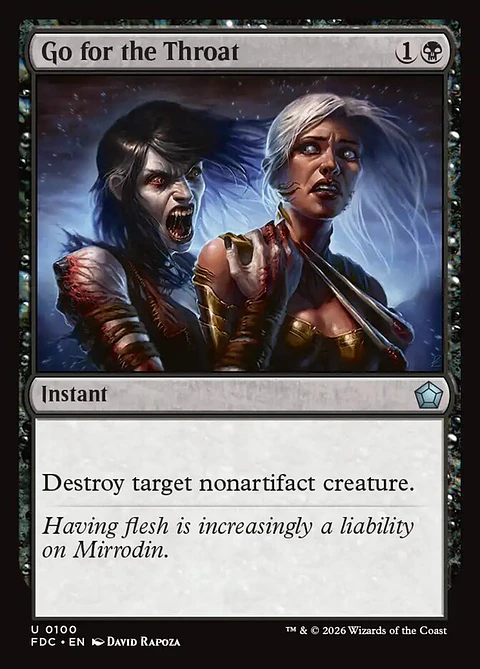 Go for the Throat