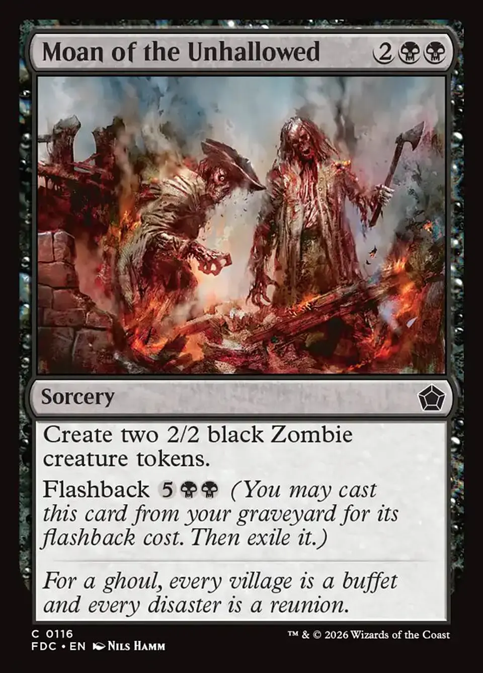 Moan of the Unhallowed 1