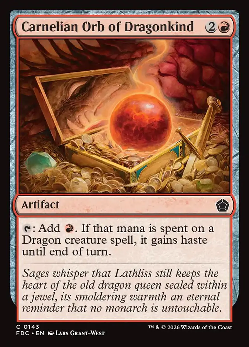 Carnelian Orb of Dragonkind 1