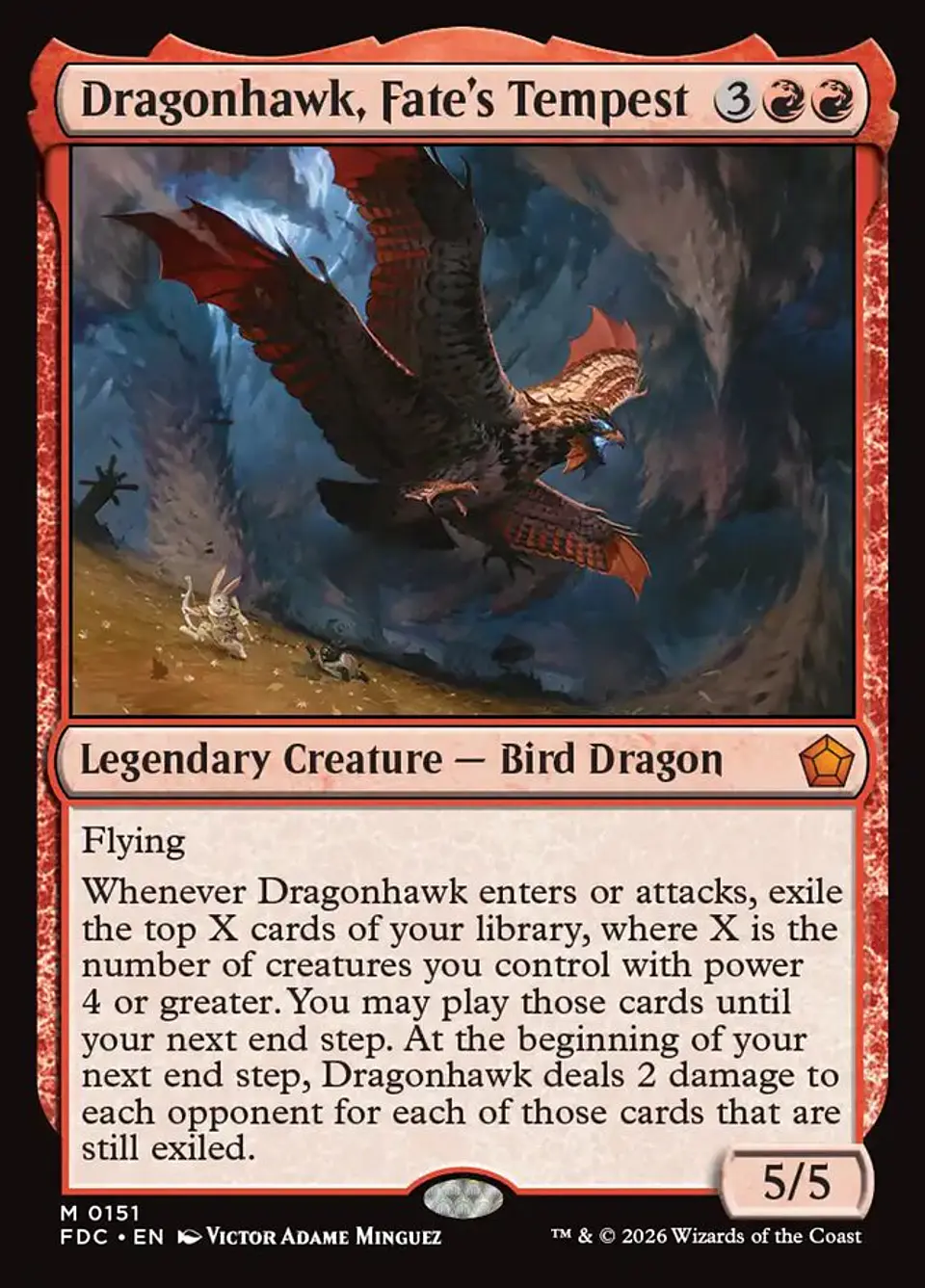 Dragonhawk, Fate's Tempest 1