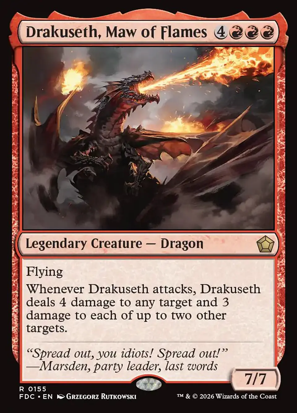 Drakuseth, Maw of Flames 1