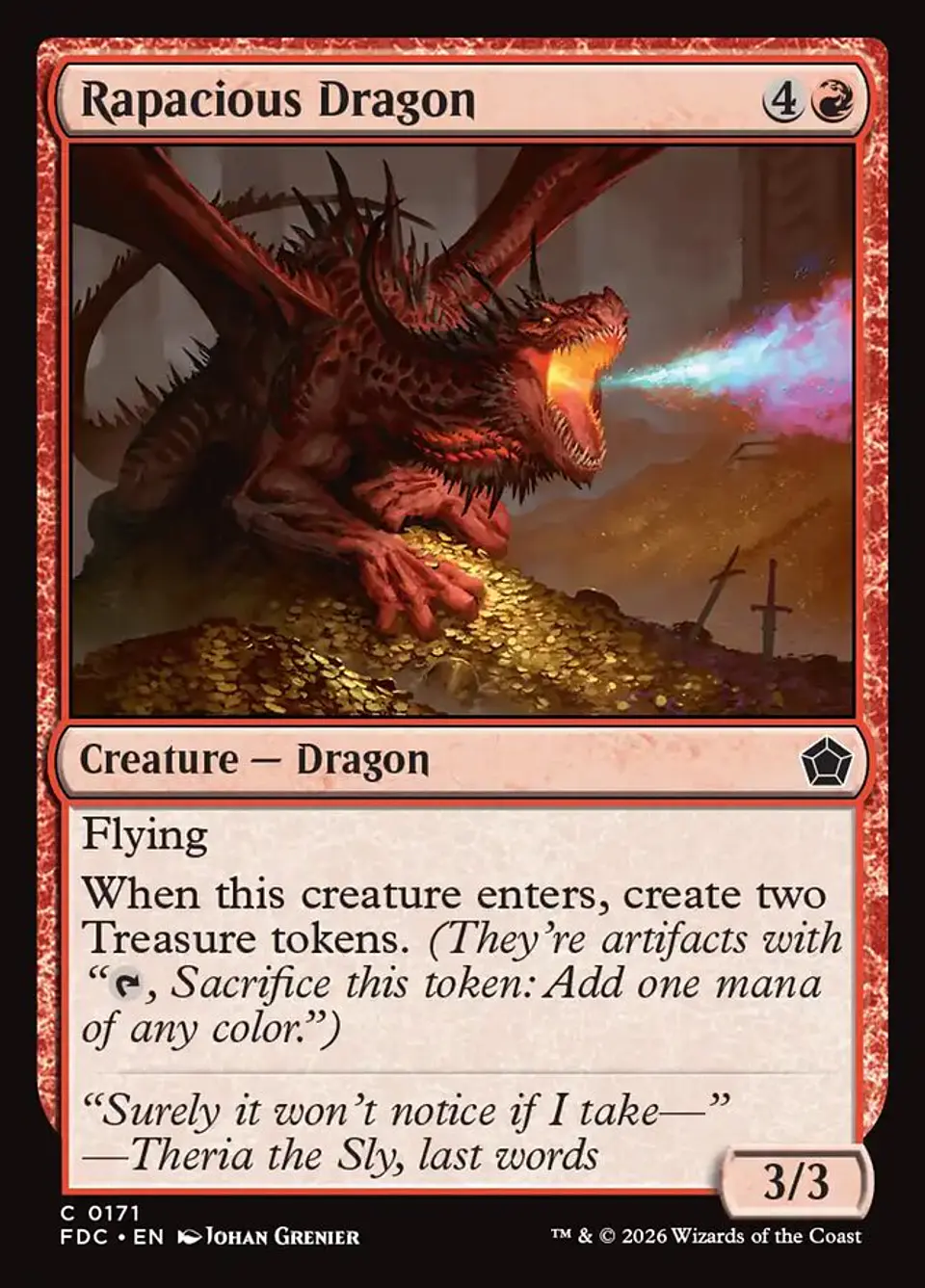 Rapacious Dragon 1