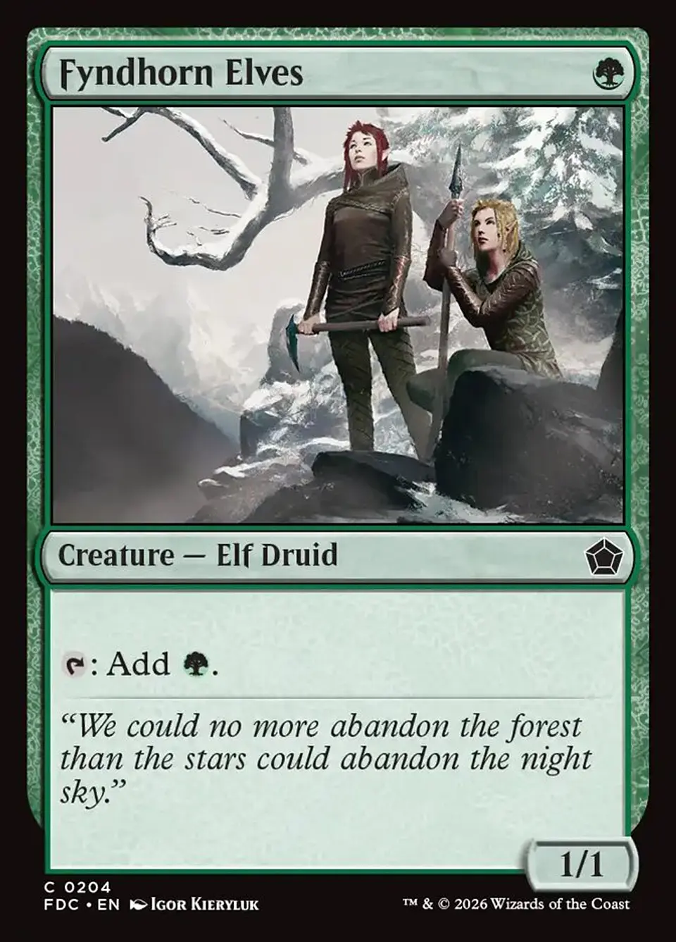 Fyndhorn Elves 1