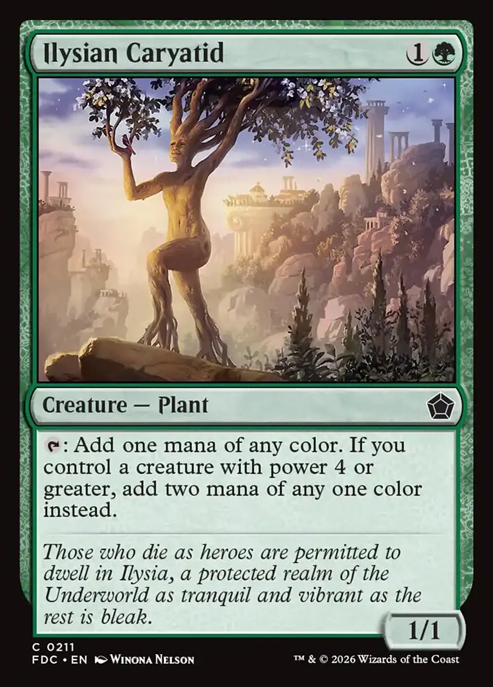 Ilysian Caryatid 1