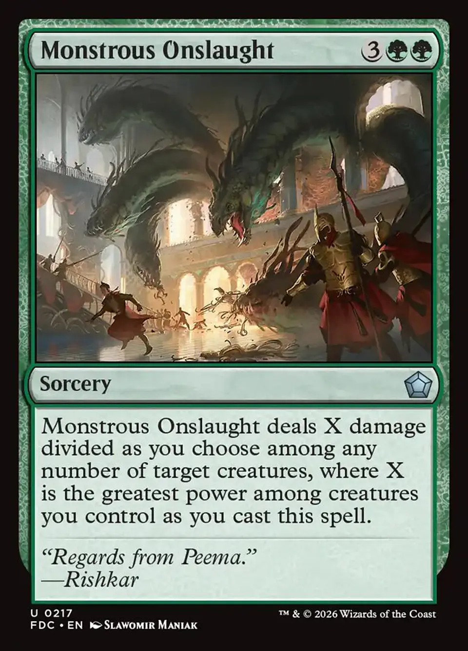Monstrous Onslaught 1