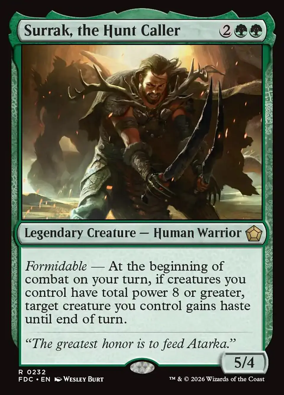 Surrak, the Hunt Caller 1