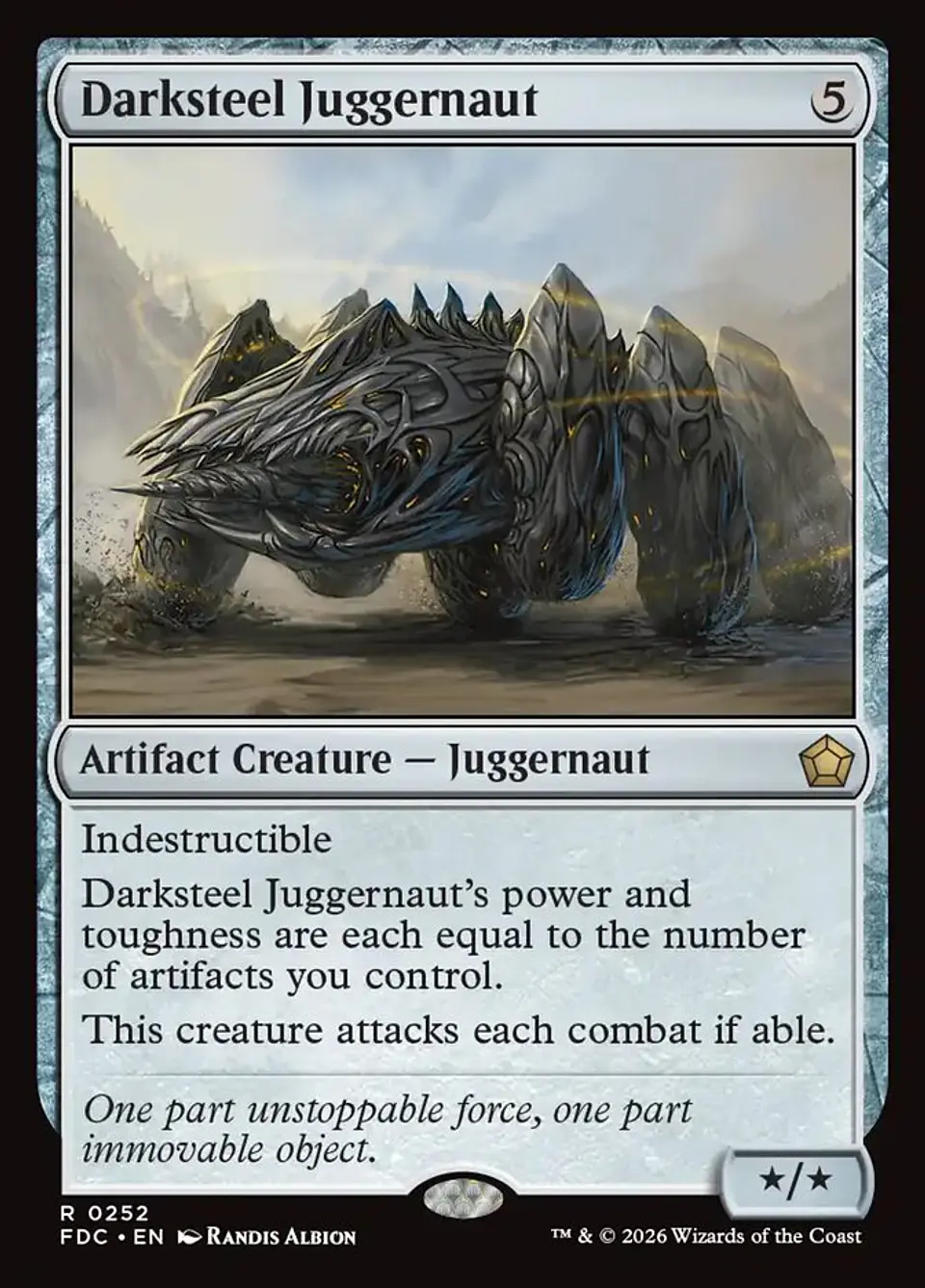 Darksteel Juggernaut 1