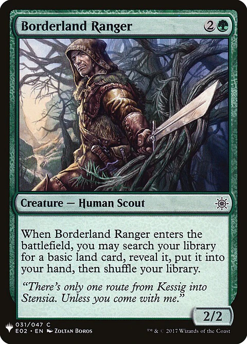Borderland Ranger (The List)