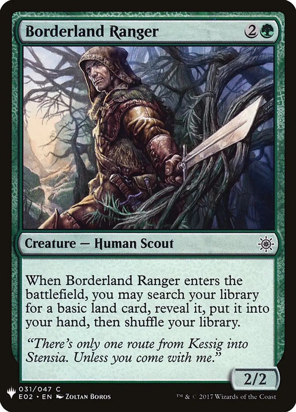 Borderland Ranger (The List) 1