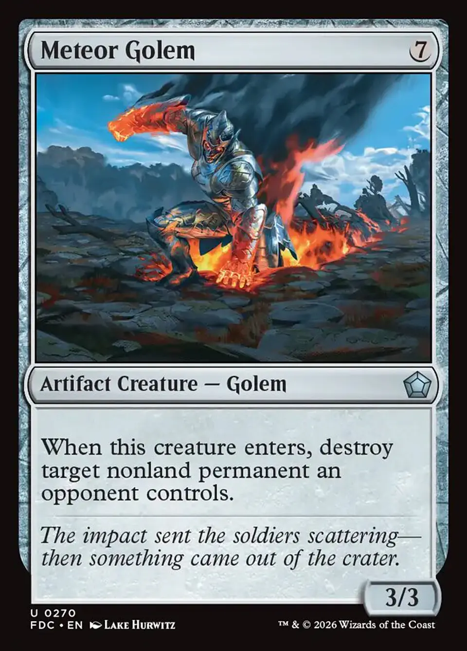 Meteor Golem 1