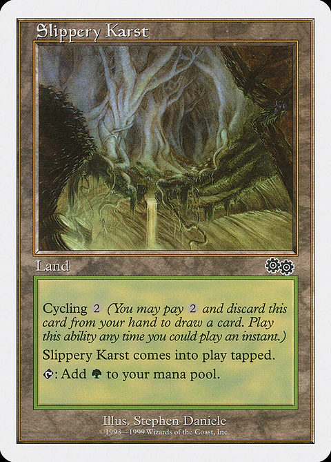 Slippery Karst (Retro Frame)