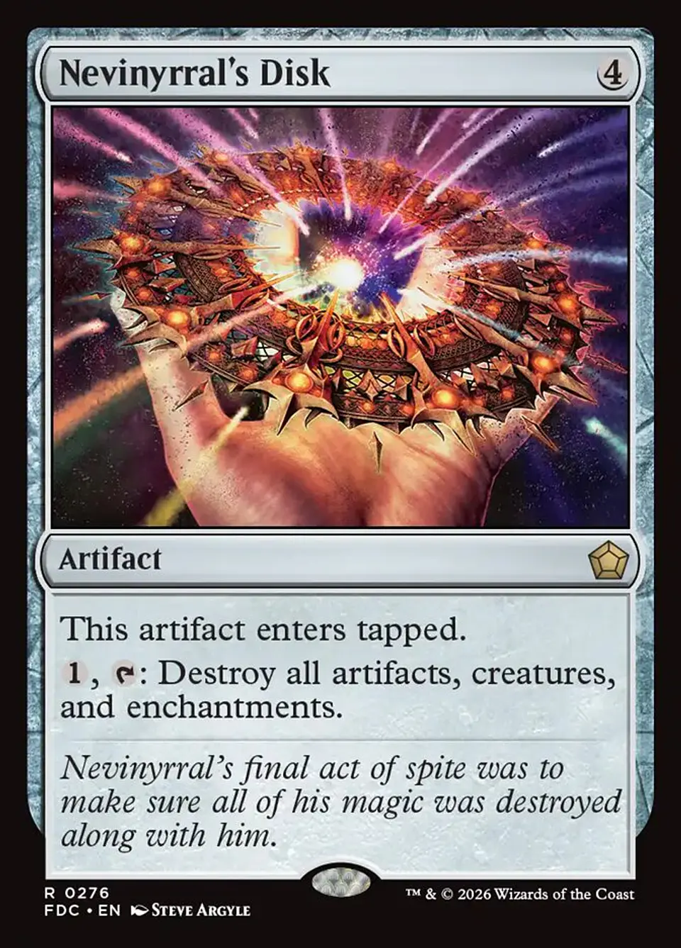 Nevinyrral's Disk 1