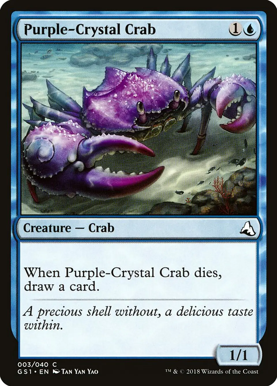 Purple-Crystal Crab 1