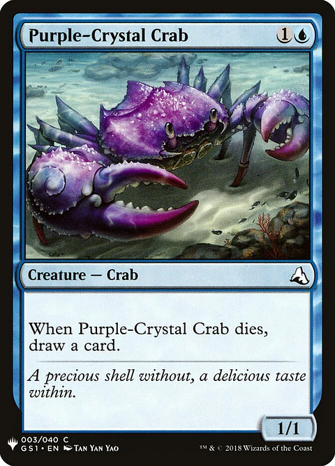 Purple-Crystal Crab (The List)