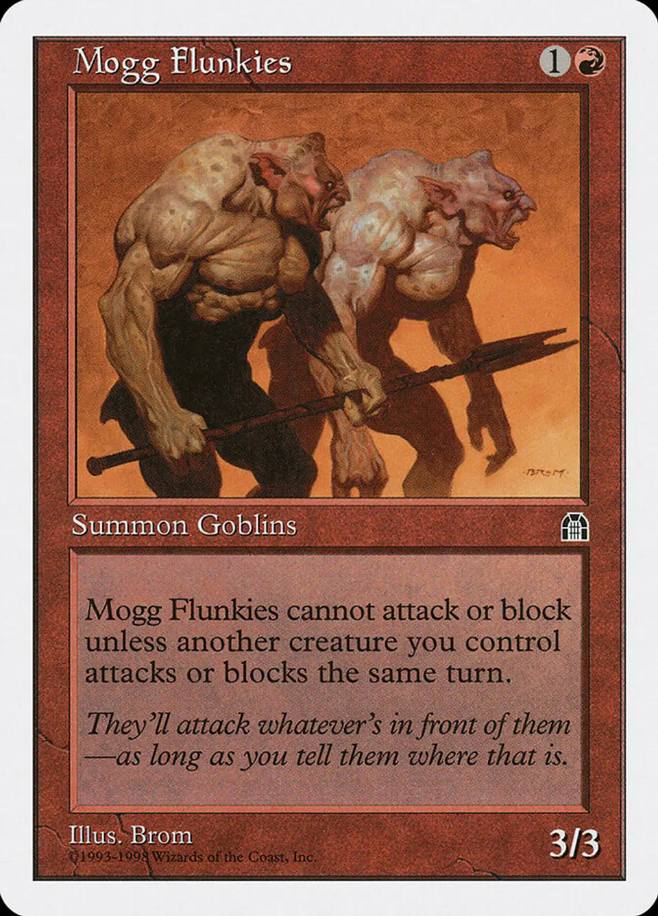 Mogg Flunkies (Retro Frame) 1