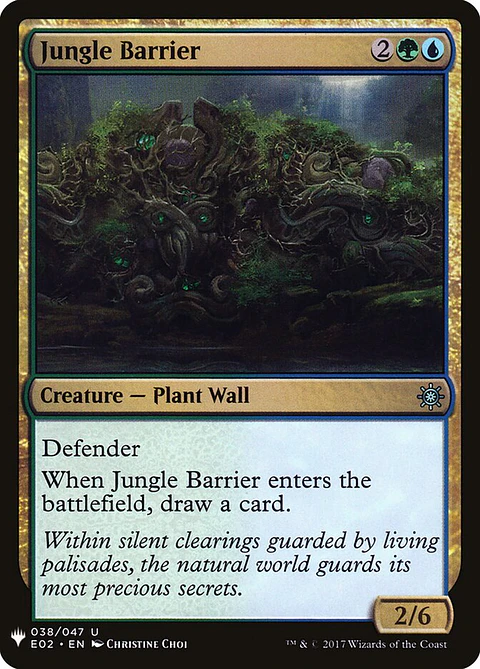 Jungle Barrier (The List)