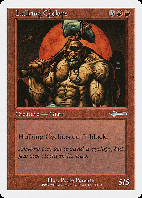 Hulking Cyclops (Retro Frame)