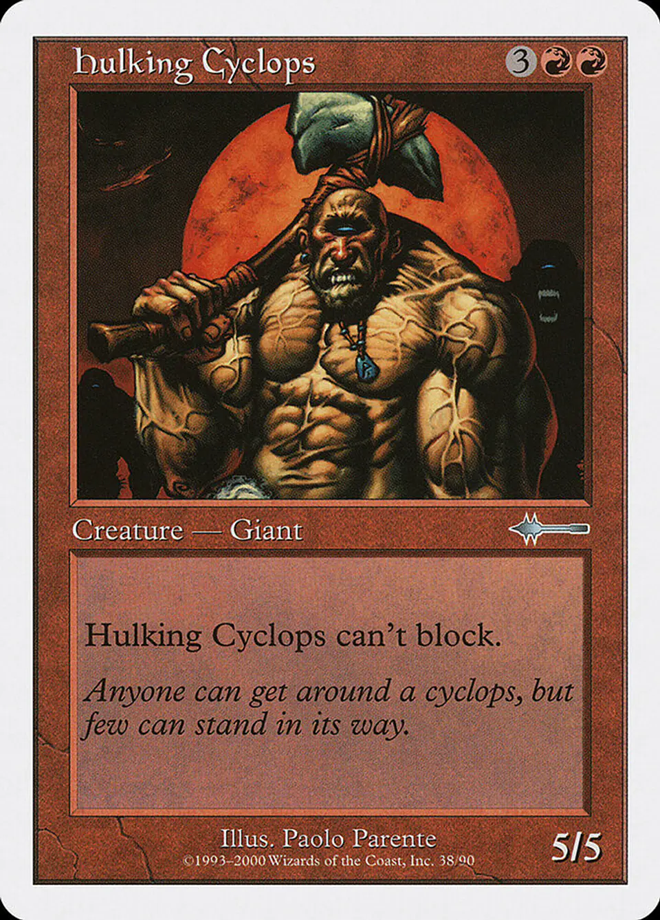 Hulking Cyclops (Retro Frame) 1