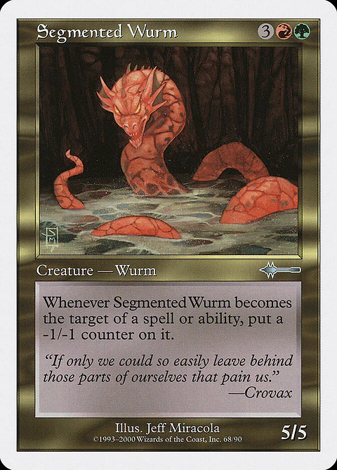 Segmented Wurm (Retro Frame)