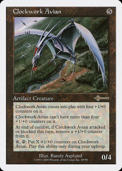 Clockwork Avian (Retro Frame)