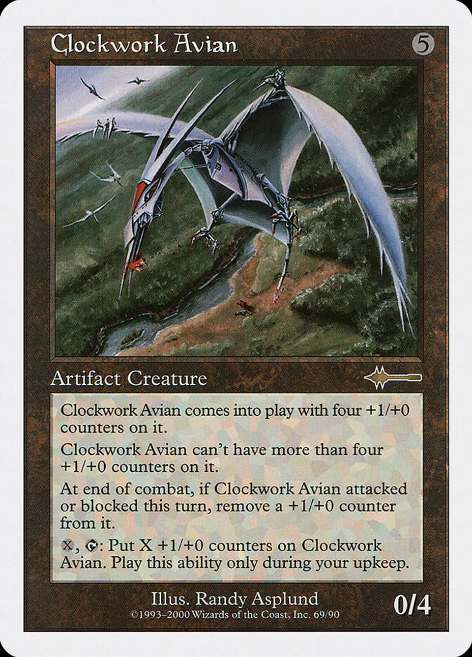 Clockwork Avian (Retro Frame) 1